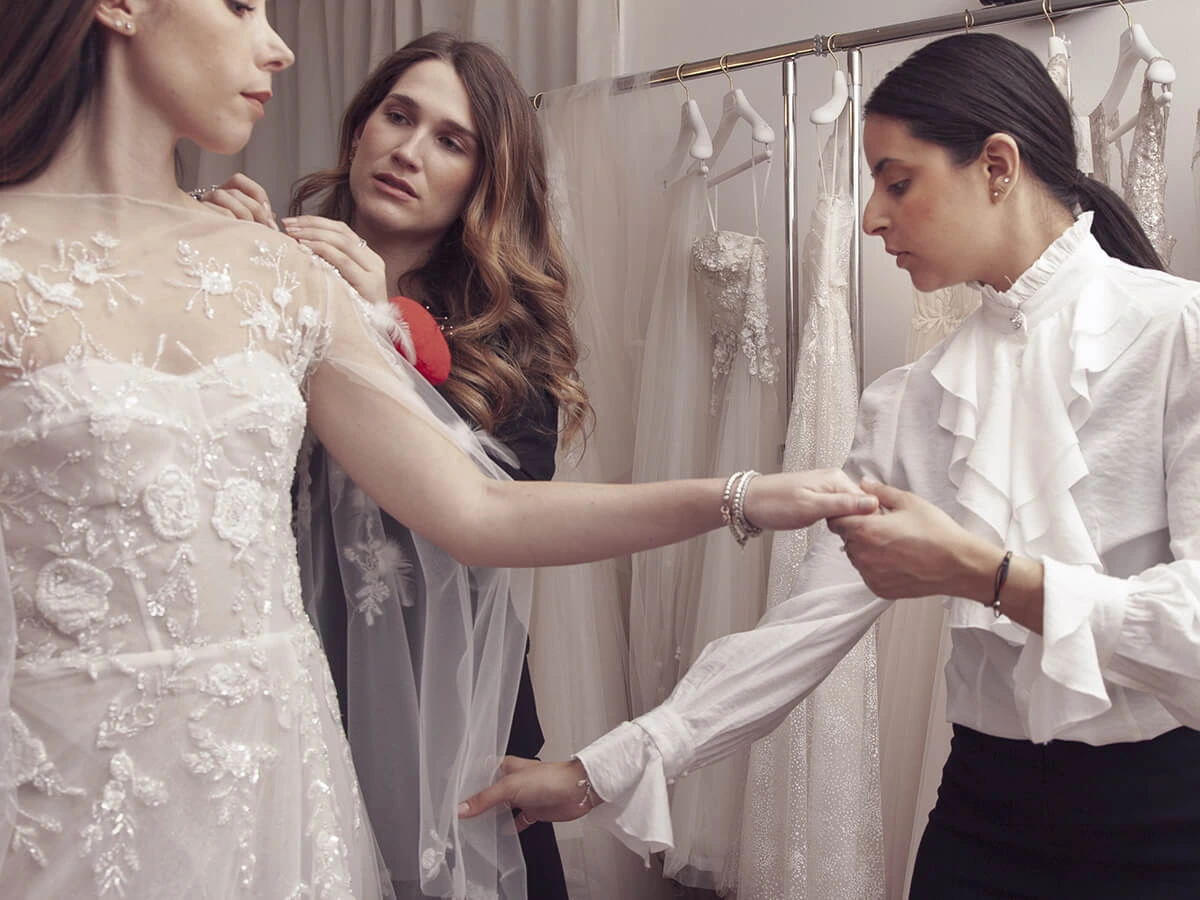 Bridal stylist abito sposa atelier Milano consulente immagine wedding planner